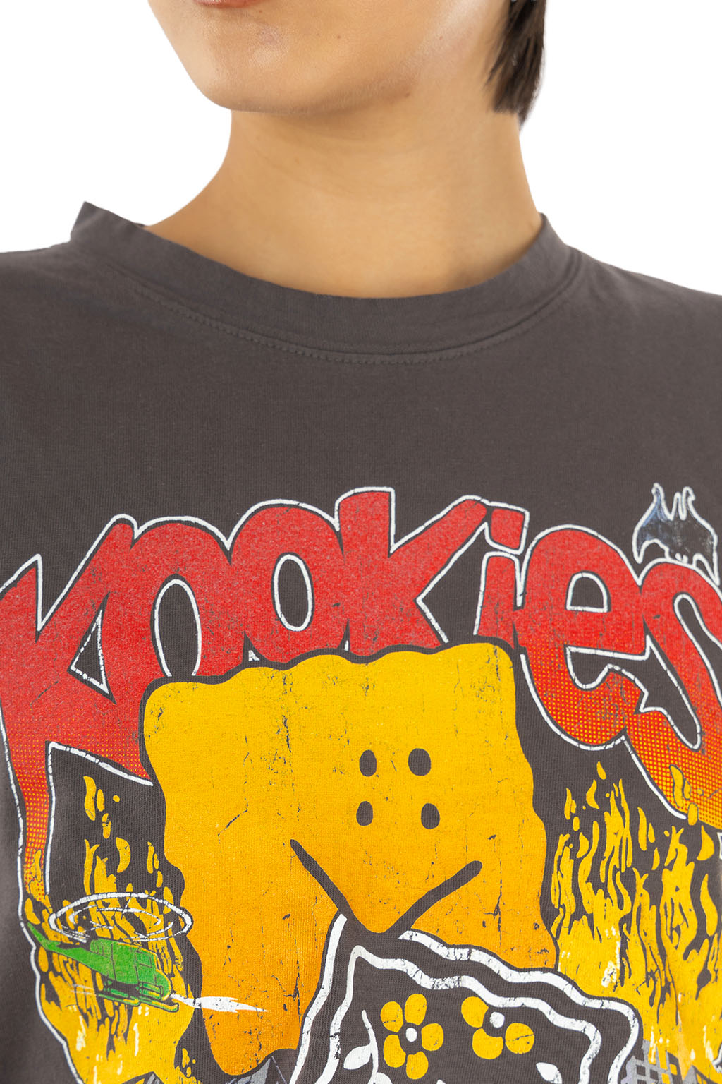 Kapital - 20-Jersey Crew T (BUSTER PECKISH BOWY)