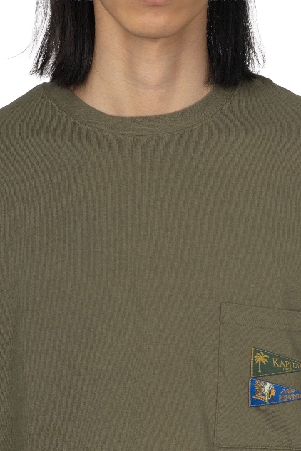 Kapital - 20 - Jersey PENNANT T -3 Flags - Khaki