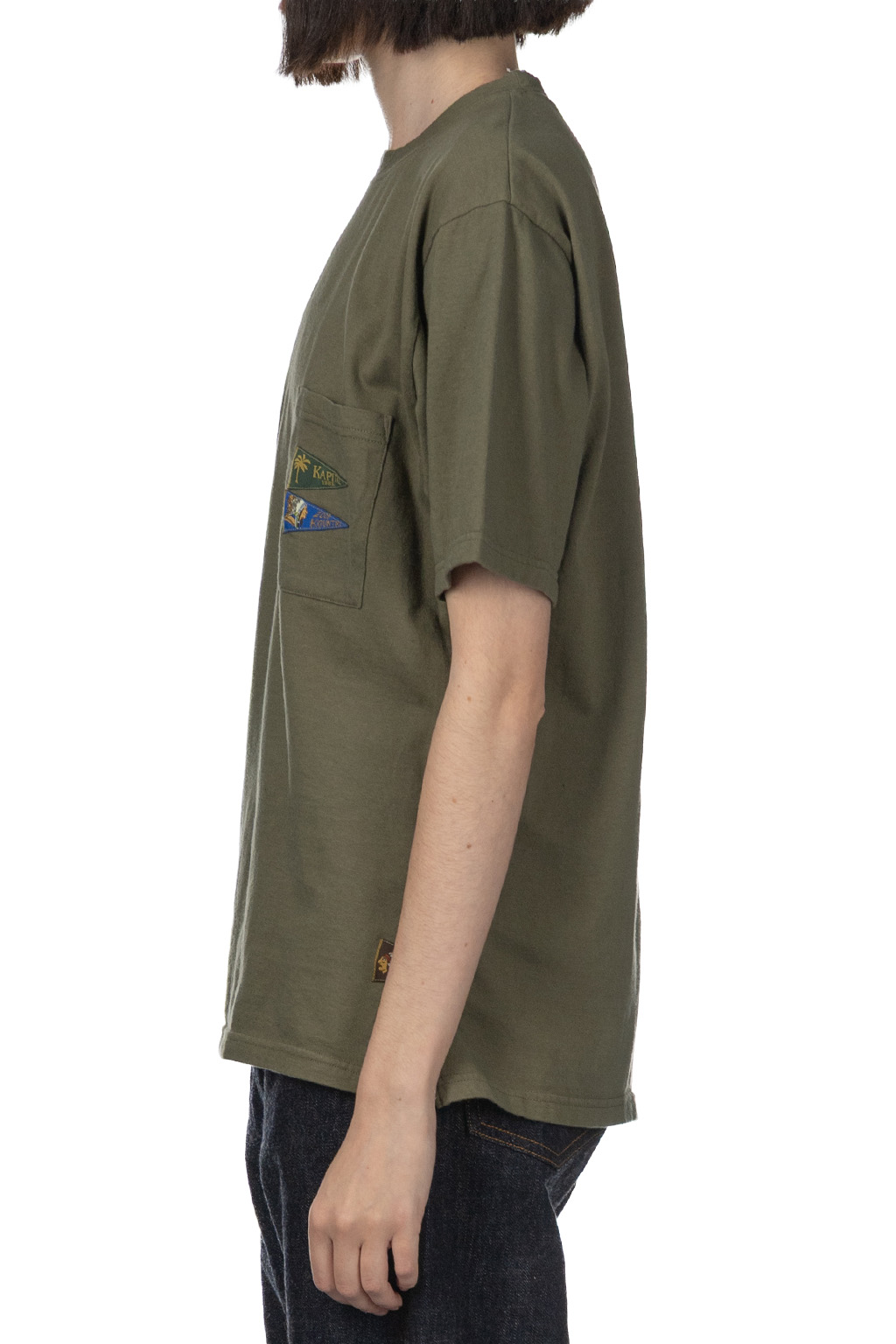 Kapital - 20 - Jersey PENNANT T -3 Flags - Khaki