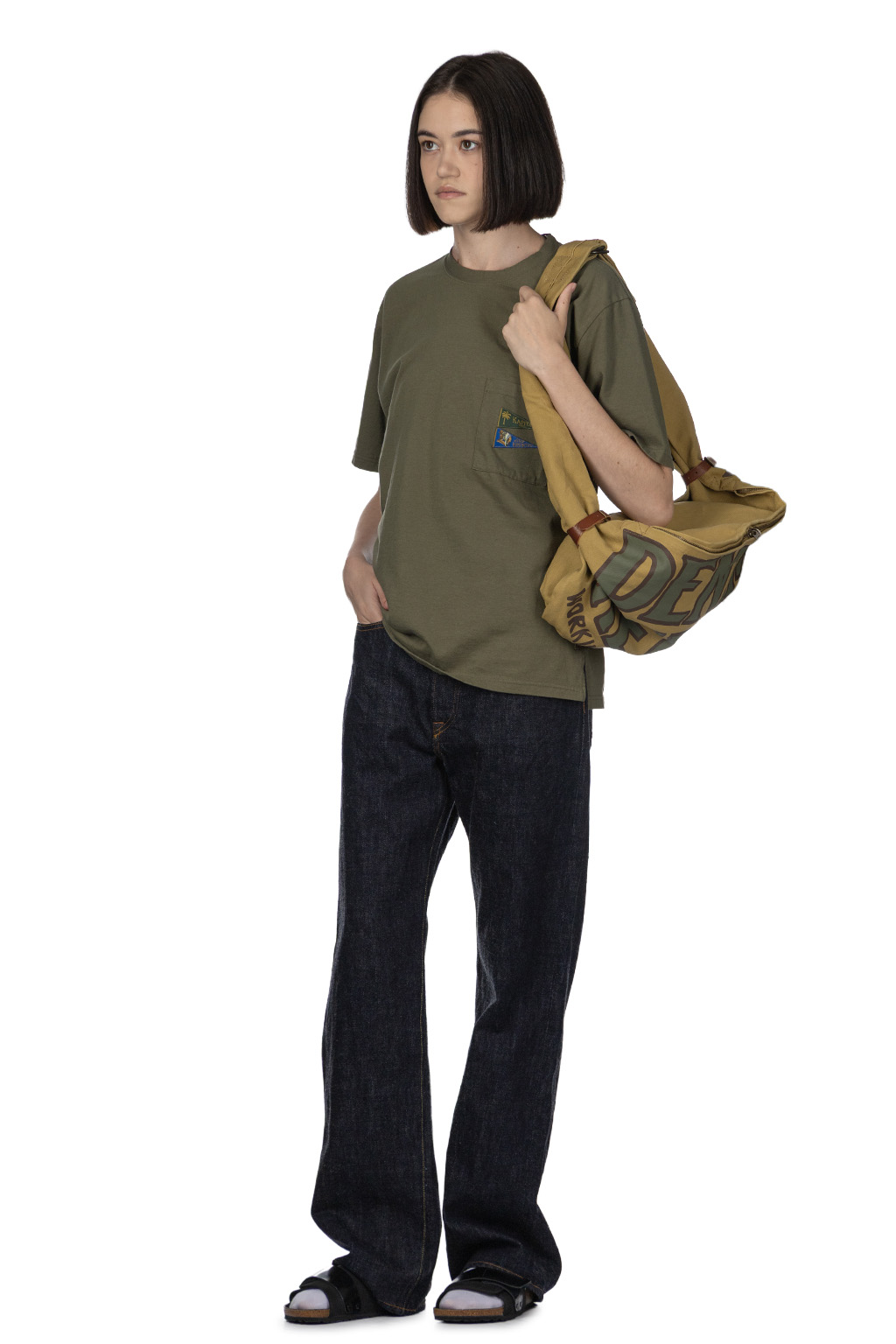 Kapital - 20 - Jersey PENNANT T -3 Flags - Khaki