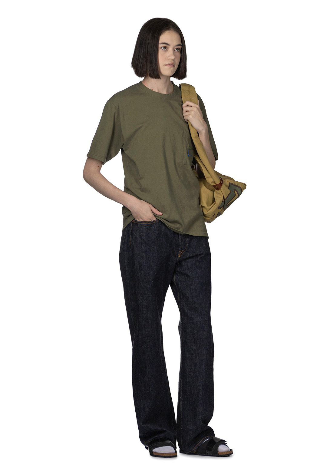 Kapital - 20 - Jersey PENNANT T -3 Flags - Khaki