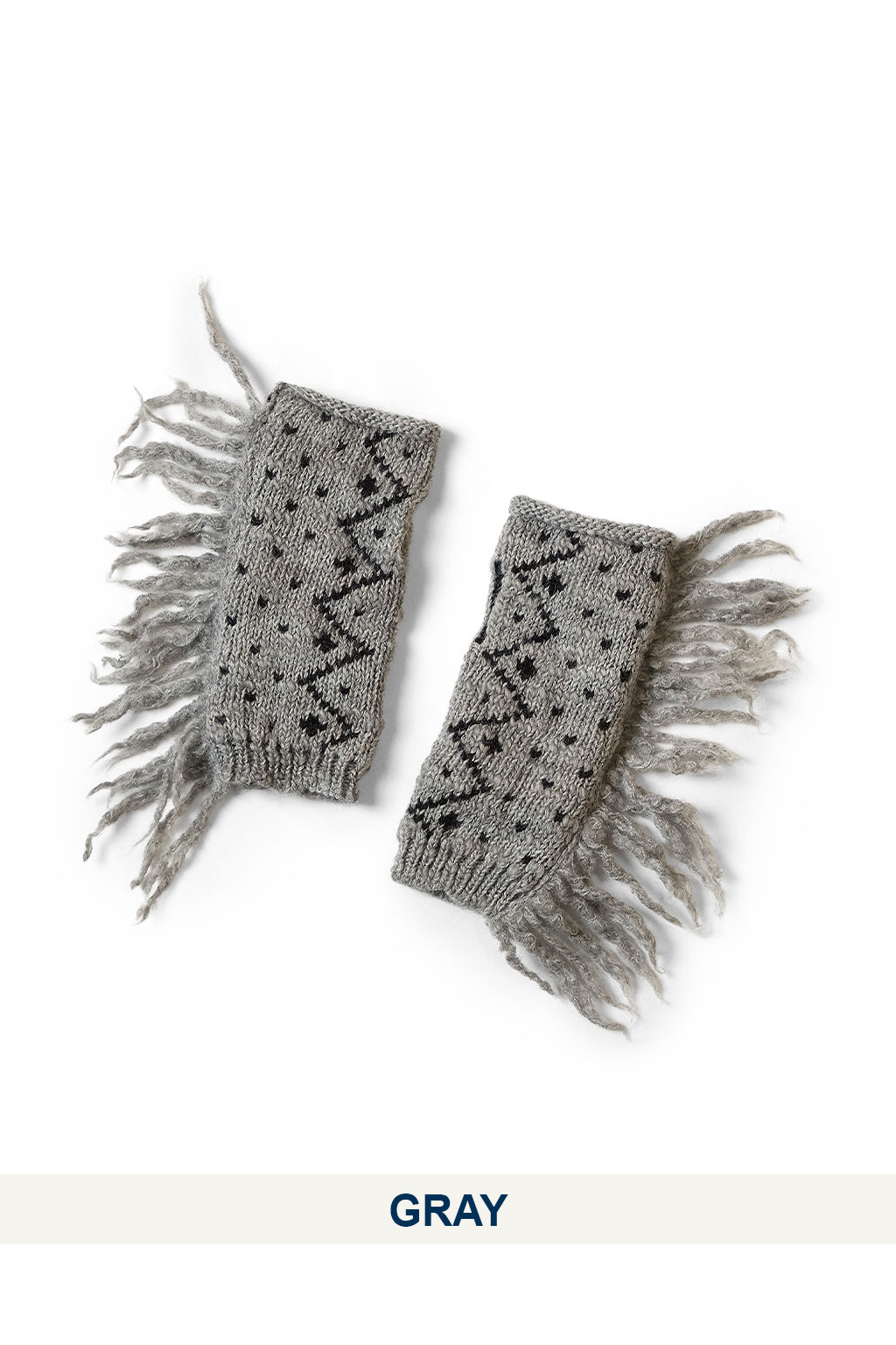 Kapital - 3G Fringed Arm Warmer - 3 Color Choices