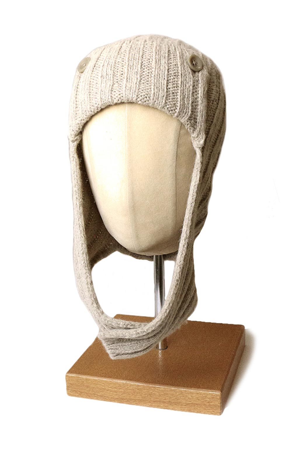 Kapital 5G Wool 3x3 Rib Knit Hunting Cap - 3 Colors