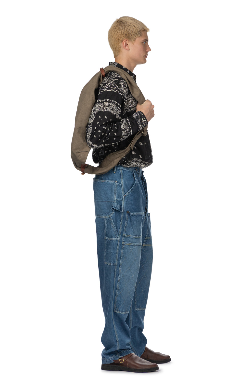 Kapital - #6 Canvas SNUFKIN Bag - 5 Color Choices