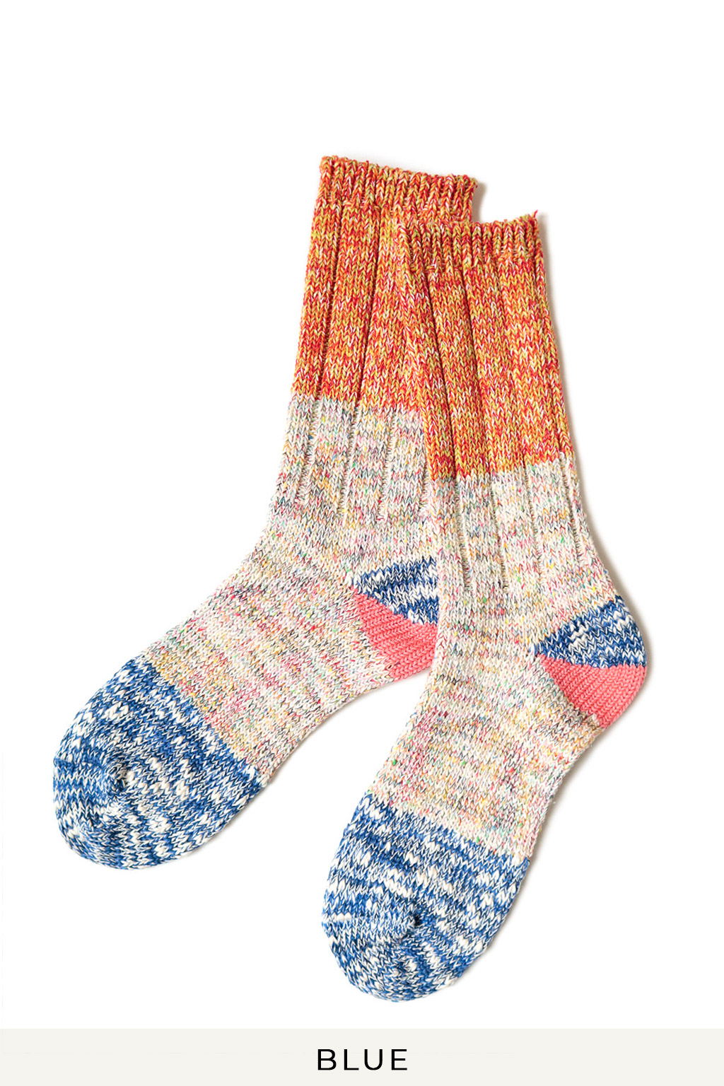 Kapital 60 Yarns 2 TONES HEEL Socks - 4 Colour Choices