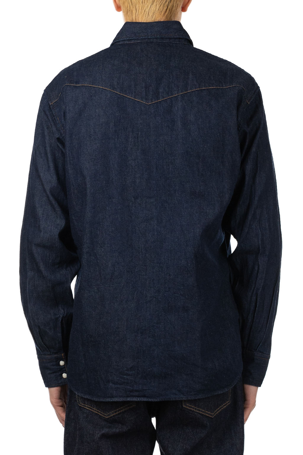 Kapital - 8oz Denim HUSKY Western Shirt - Indigo