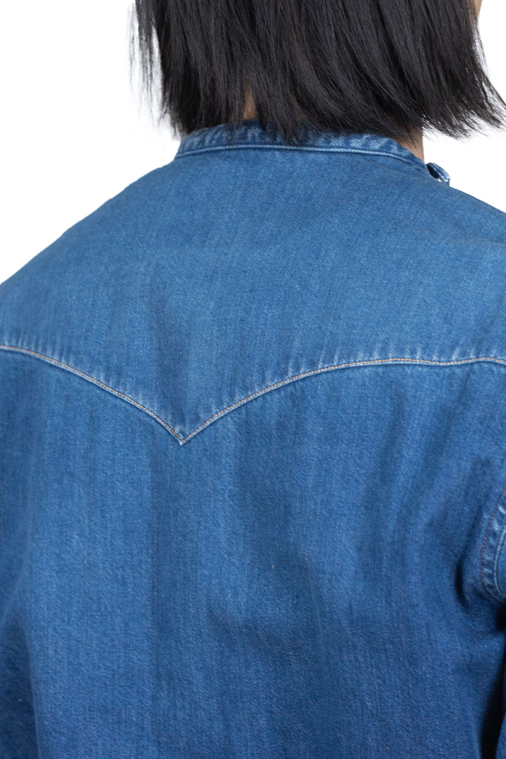 Kapital 8oz Denim ROLLER Collar Baseball Western Shirt