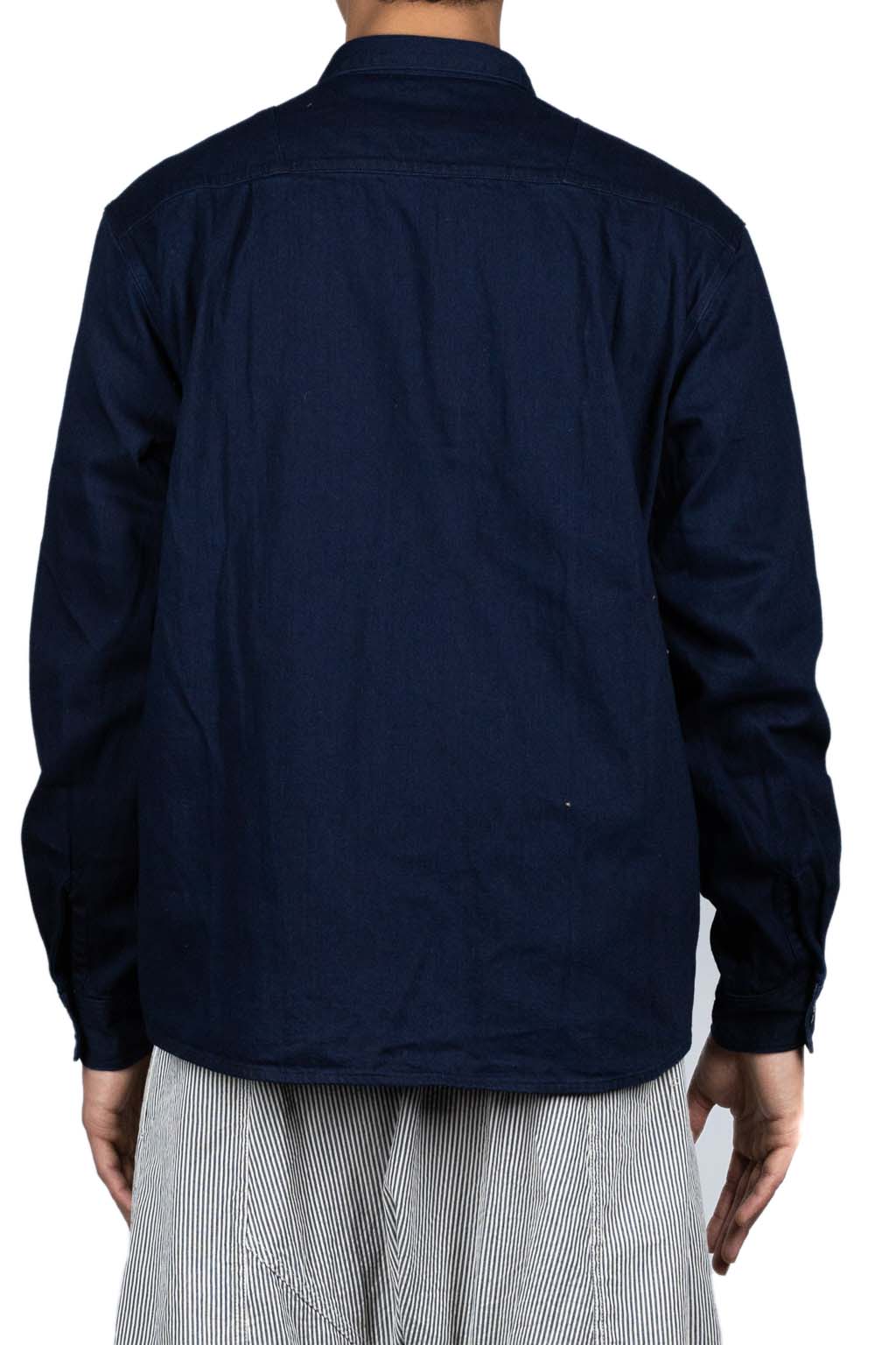 Kapital 8oz IDG×IDG Denim Anorak Shirt - Indigo