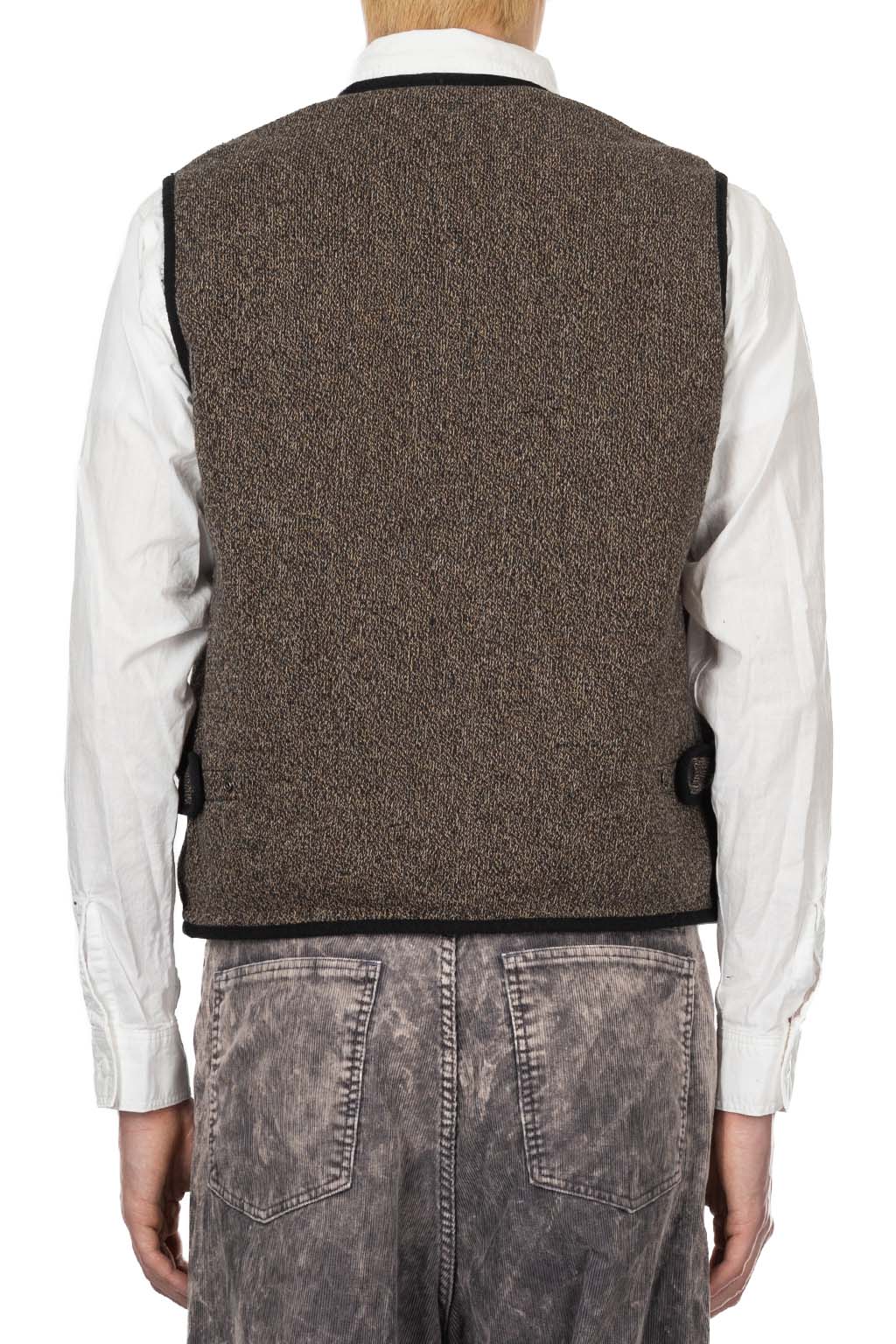 Kapital - BEACH SWT Knit Vest - Charcoal