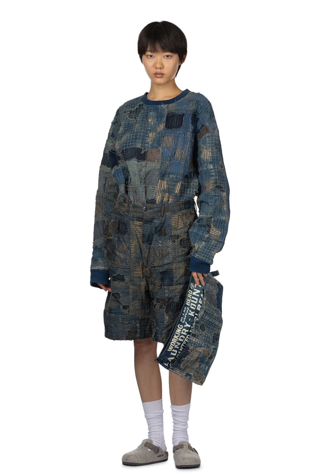 Kapital - BORO AD Apron - Indigo
