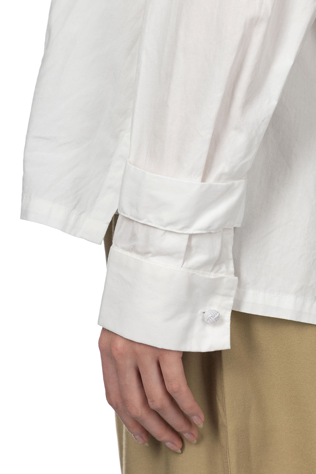 Kapital - Broad Sparrow Shirt - Lighthouse Embroidery - White
