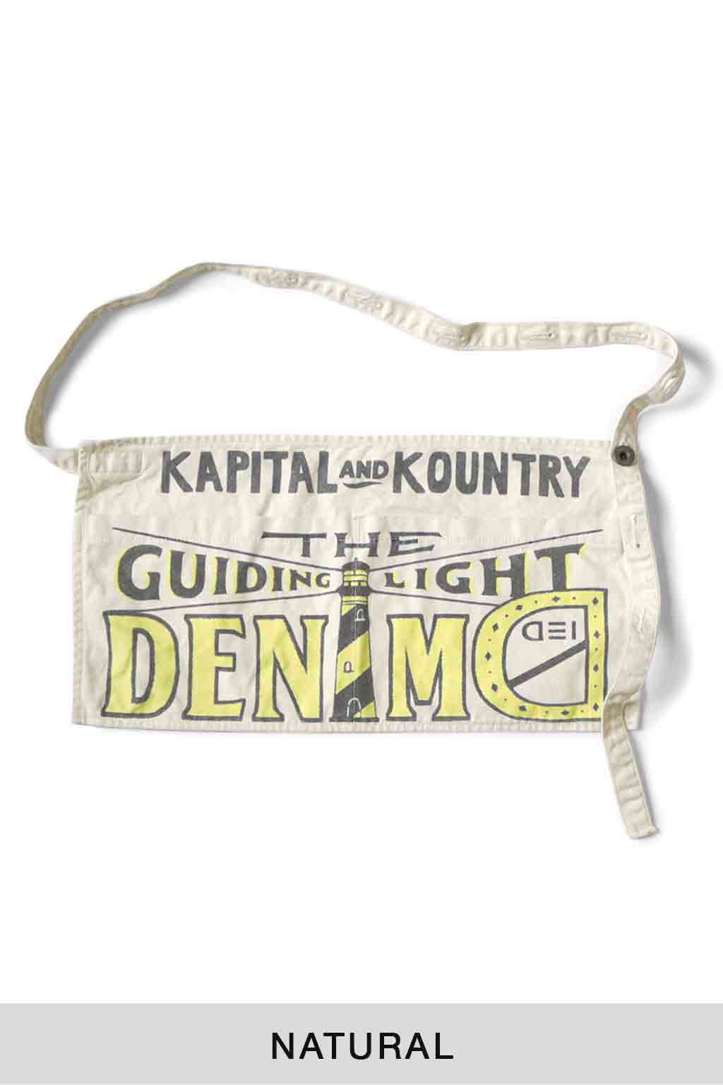 Kapital - Canvas Shrot AD Apron - Guiding Light - 2 Color Choices
