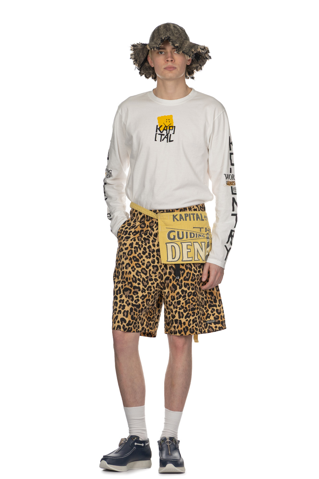 Kapital - Canvas Shrot AD Apron - Guiding Light - 2 Color Choices