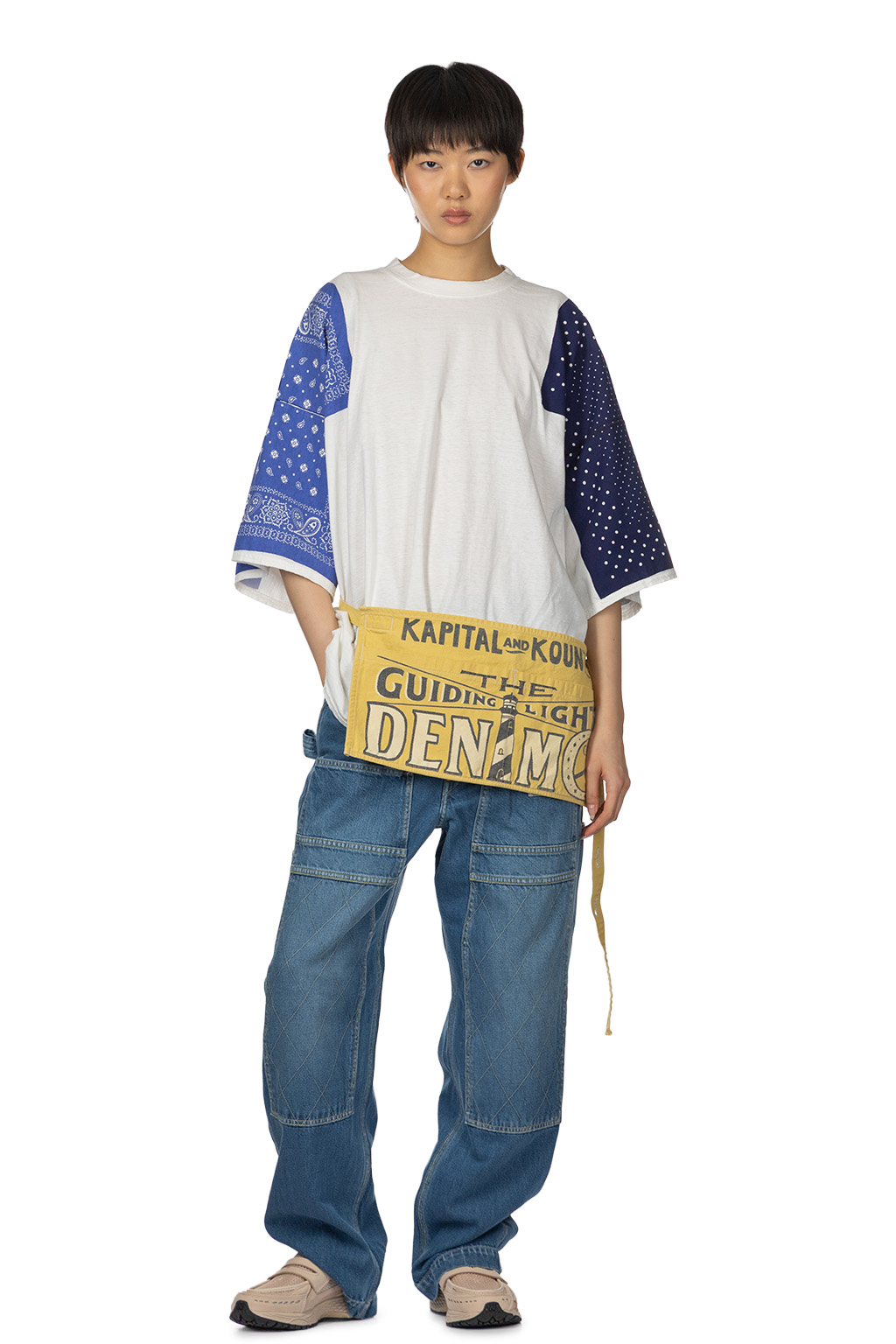Kapital - Canvas Shrot AD Apron - Guiding Light - 2 Color Choices