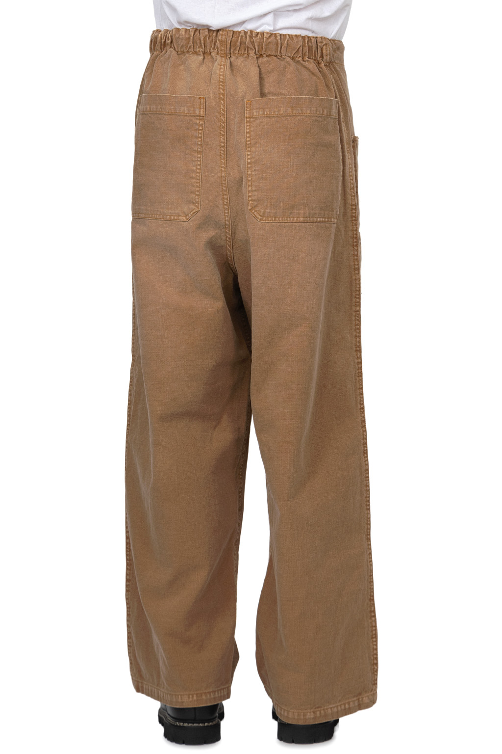 Kapital - Canvas W-Knee EASY Baggy Pants (HOBO Damaged) 