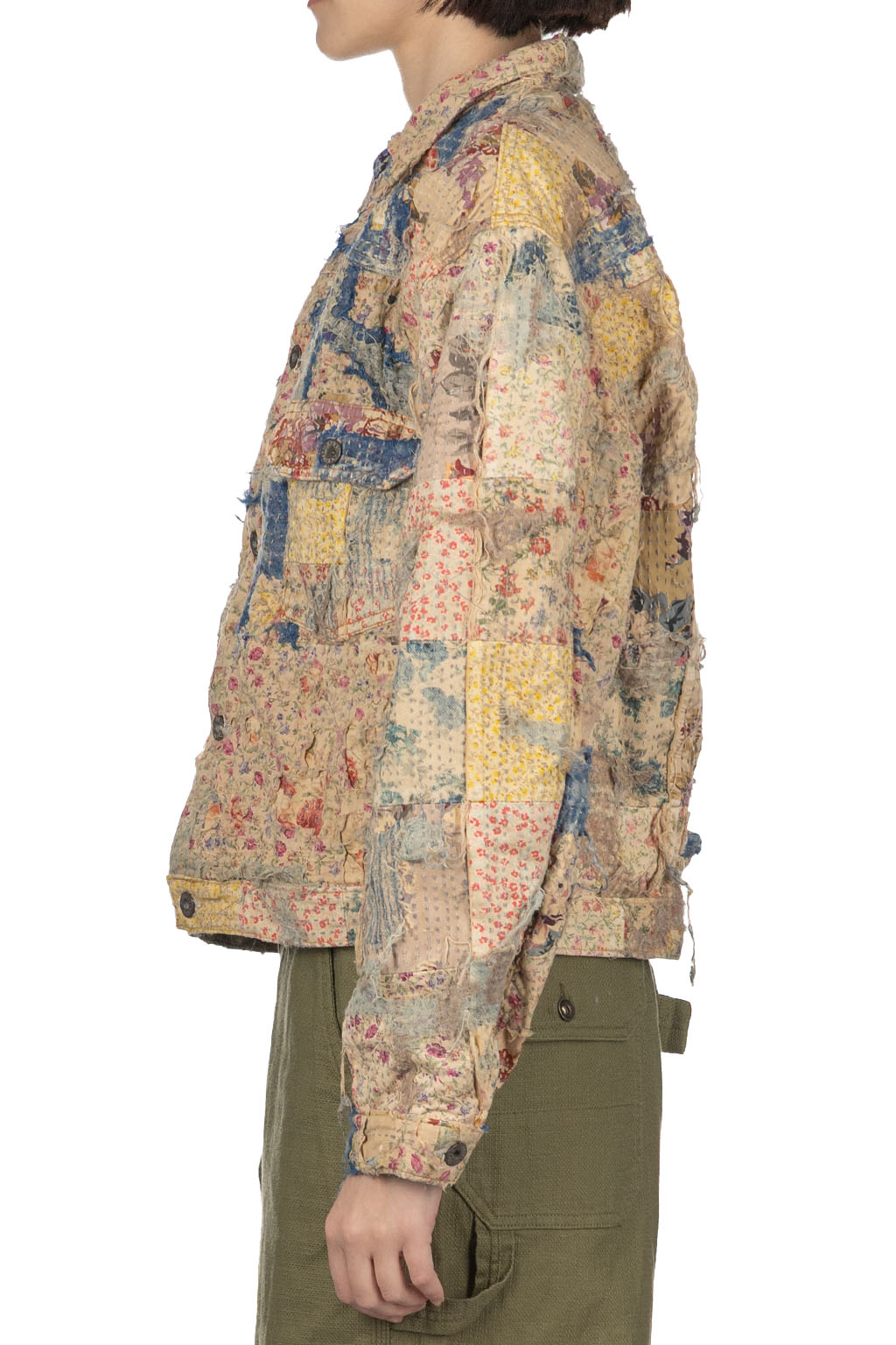 Kapital - Champetre BORO SPRING 1ST JKT - GBE