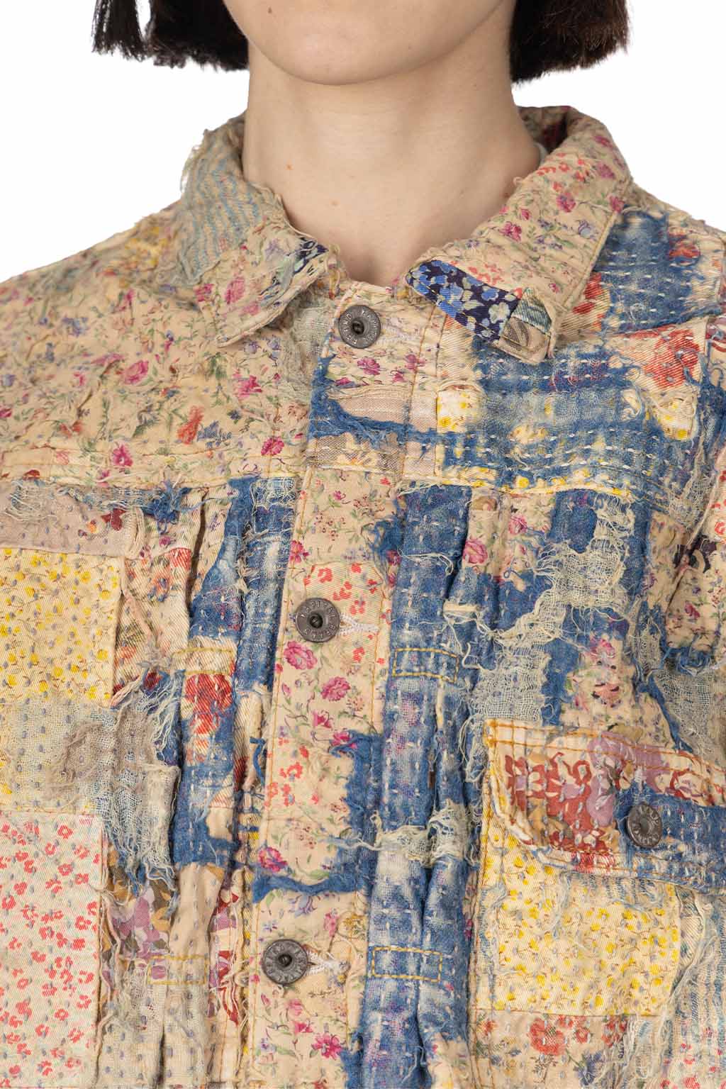 Kapital - Champetre BORO SPRING 1ST JKT - GBE