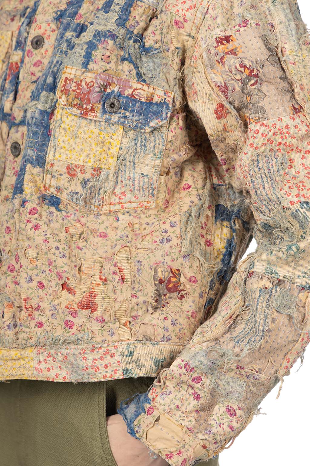 Kapital - Champetre BORO SPRING 1ST JKT - GBE