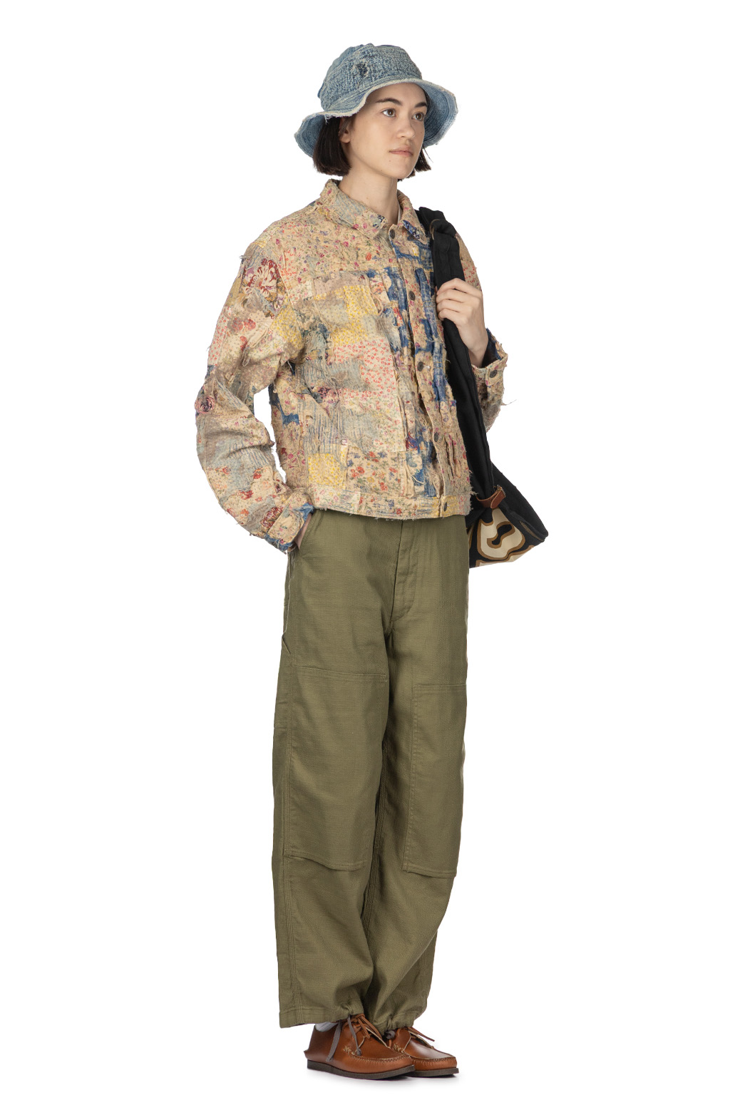 Kapital - Champetre BORO SPRING 1ST JKT - GBE