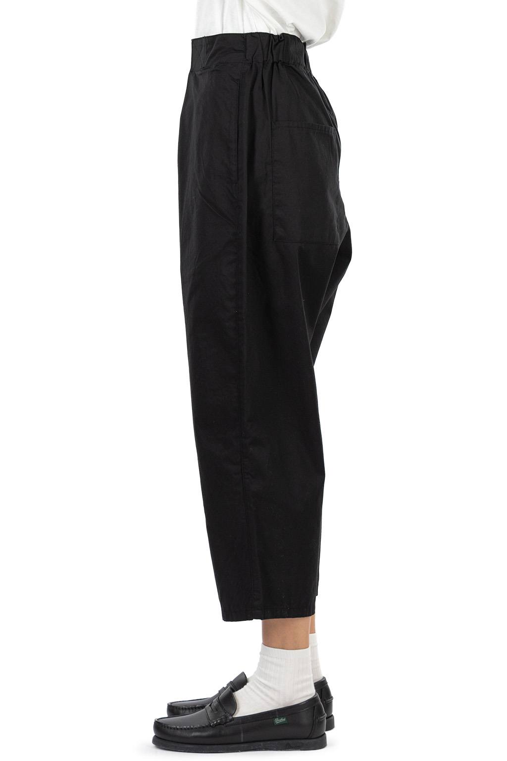 Kapital Combed Burberry Cotton EASY-BEACH-GO Pants - Black