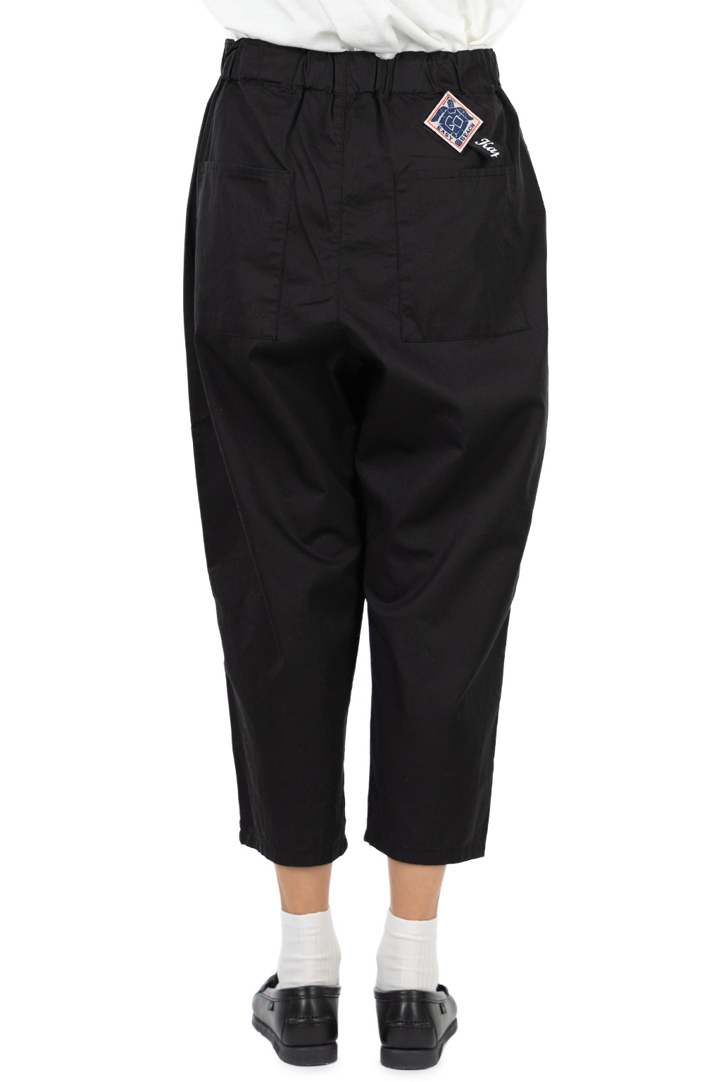 Kapital Combed Burberry Cotton EASY-BEACH-GO Pants - Black