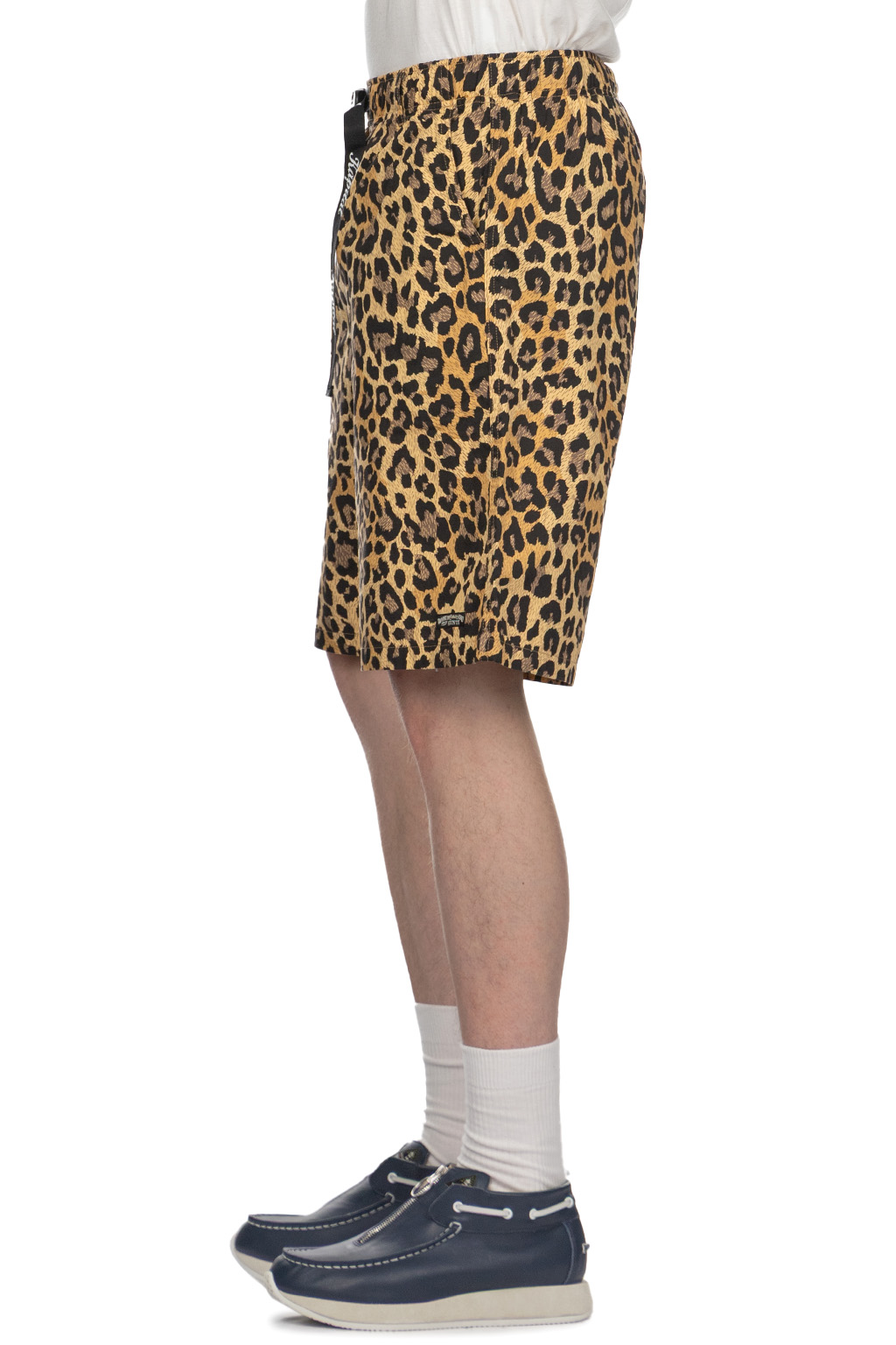Kapital - Combed Burberry Leopard Easy Short Pants - Brown
