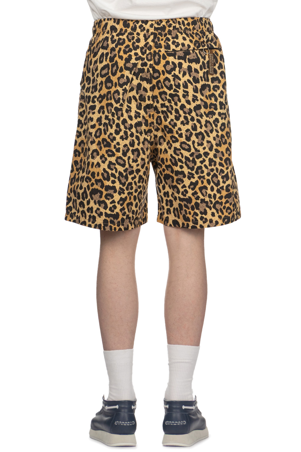 Kapital - Combed Burberry Leopard Easy Short Pants - Brown