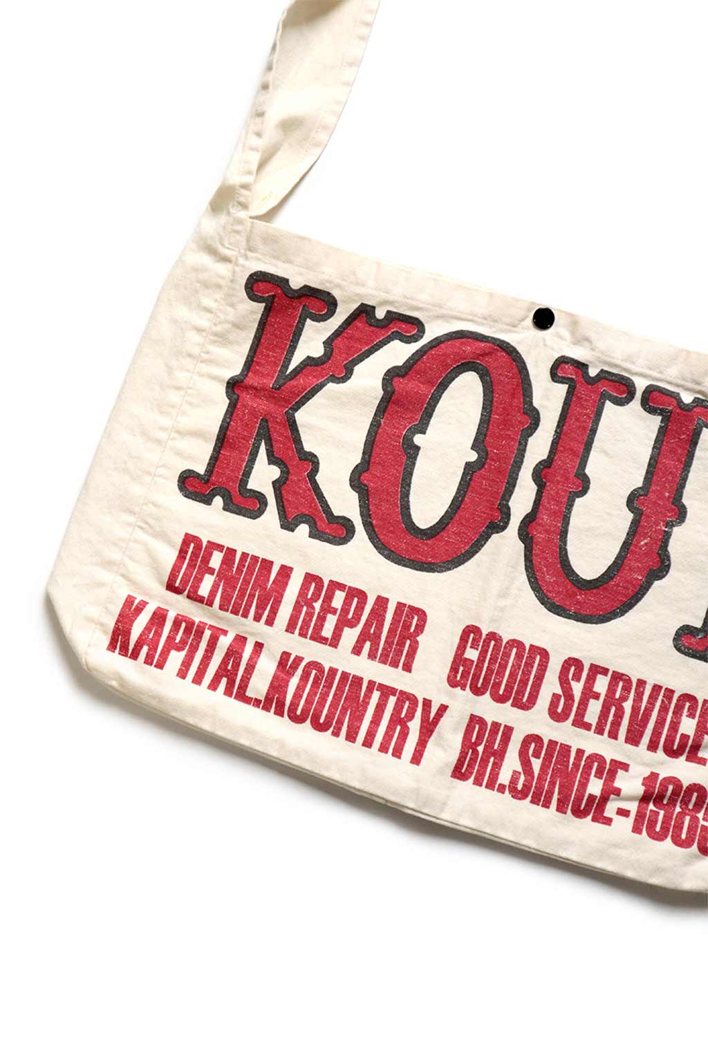 Kapital Cotton Twill KOUNTRY FACTORY Book Bag