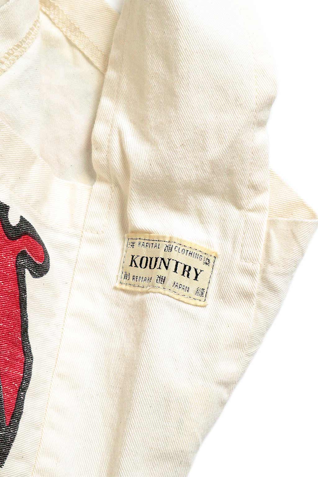 Kapital Cotton Twill KOUNTRY FACTORY Book Bag