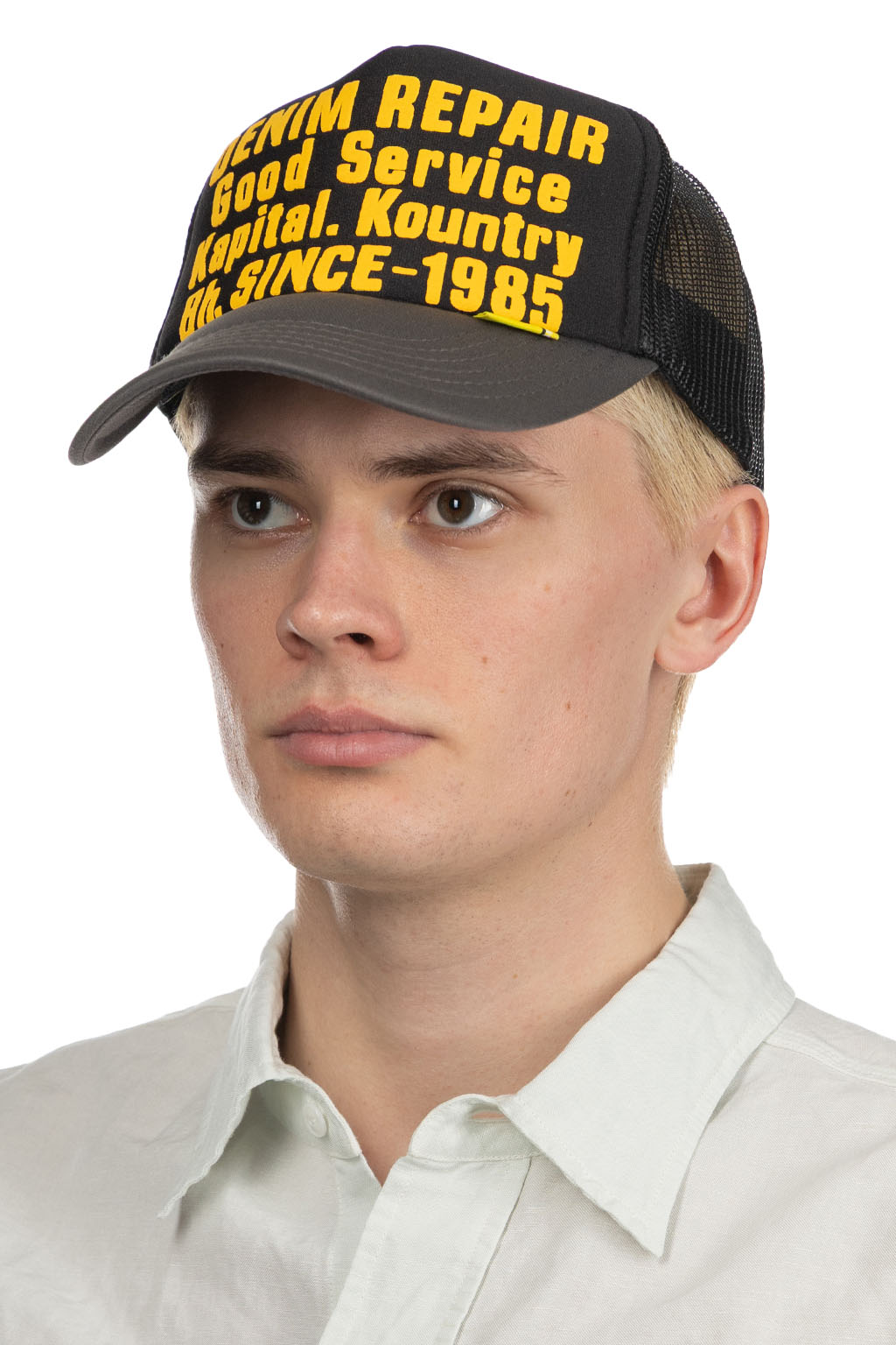 Kapital - Denim Repair Service Track Cap - 3 Color Choices