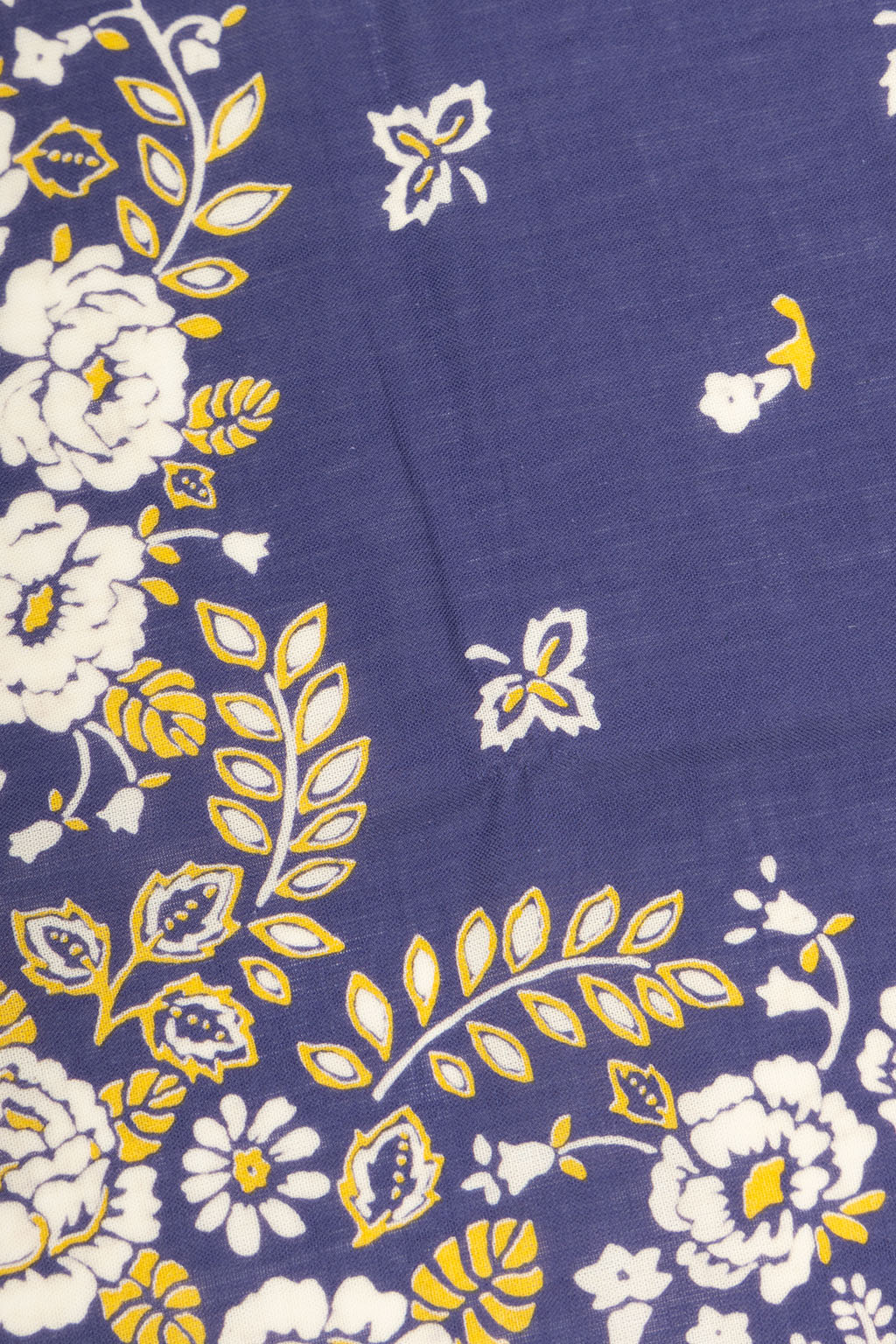 Kapital - Fastcolor Selvedge Bandanna (CHURCHILL GARDEN) 30x30 Large