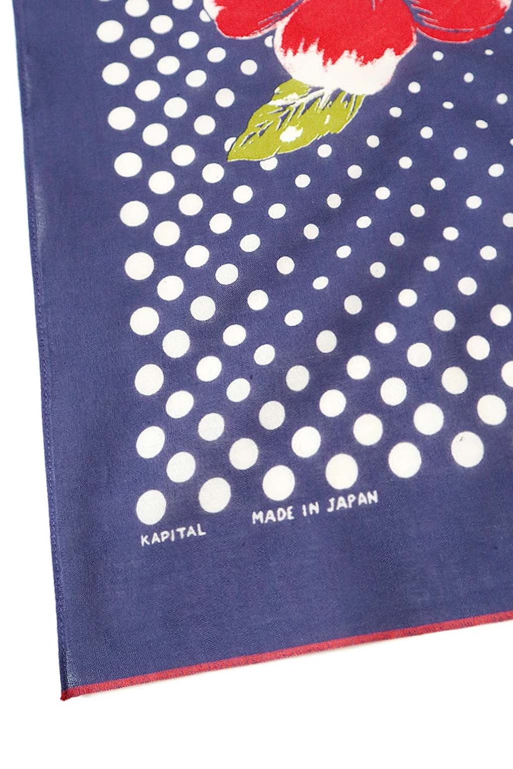 Kapital - Fastcolor Selvedge Bandana (Coco Hibiscus) - 3 Colors