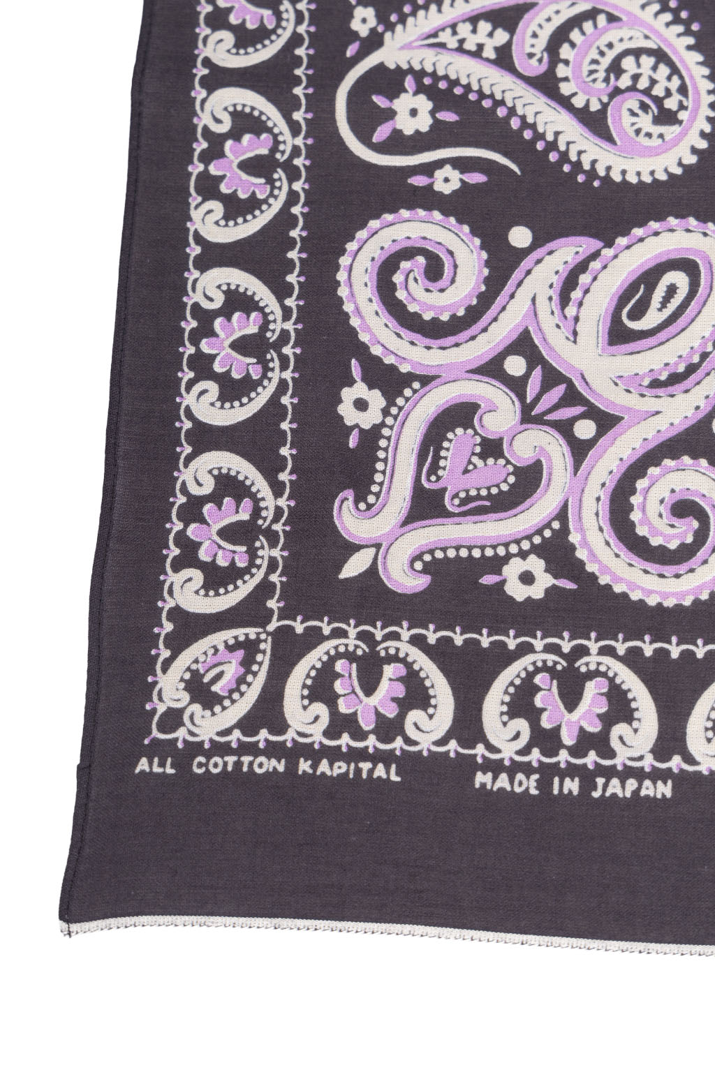 Kapital - Fastcolor Selvedge Bandanna (SAMBO Paisely) - 5 Color Choices