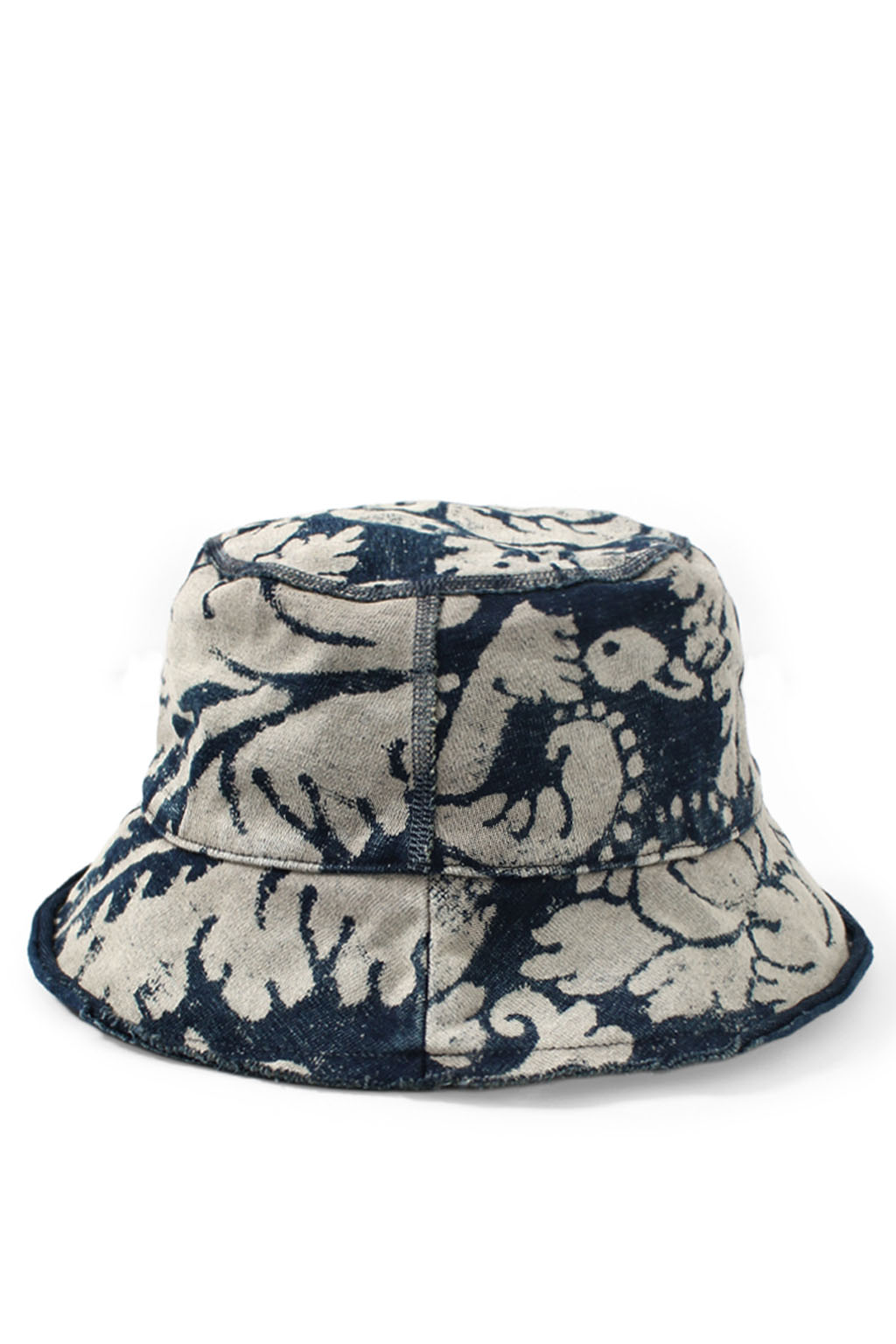Kapital - IDG Dense jersey DAMASK Bucket Hat 