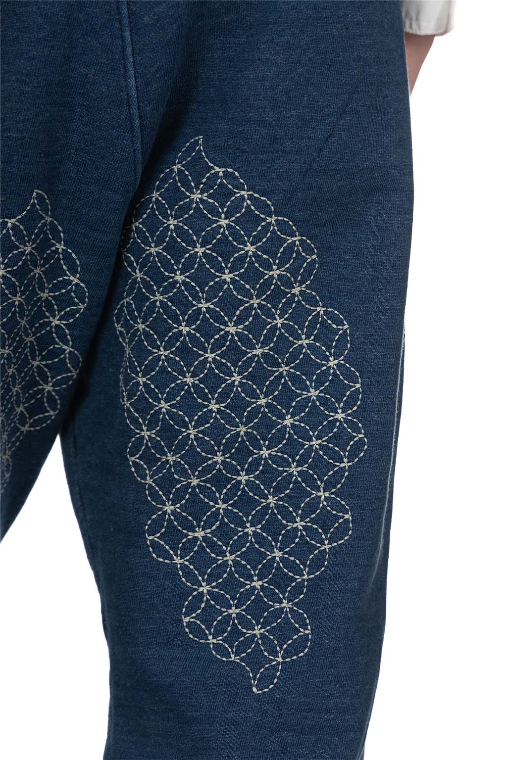 Kapital - IDG Fleecy Knit SWT Pants (FUROSHIKI Embroidery)
