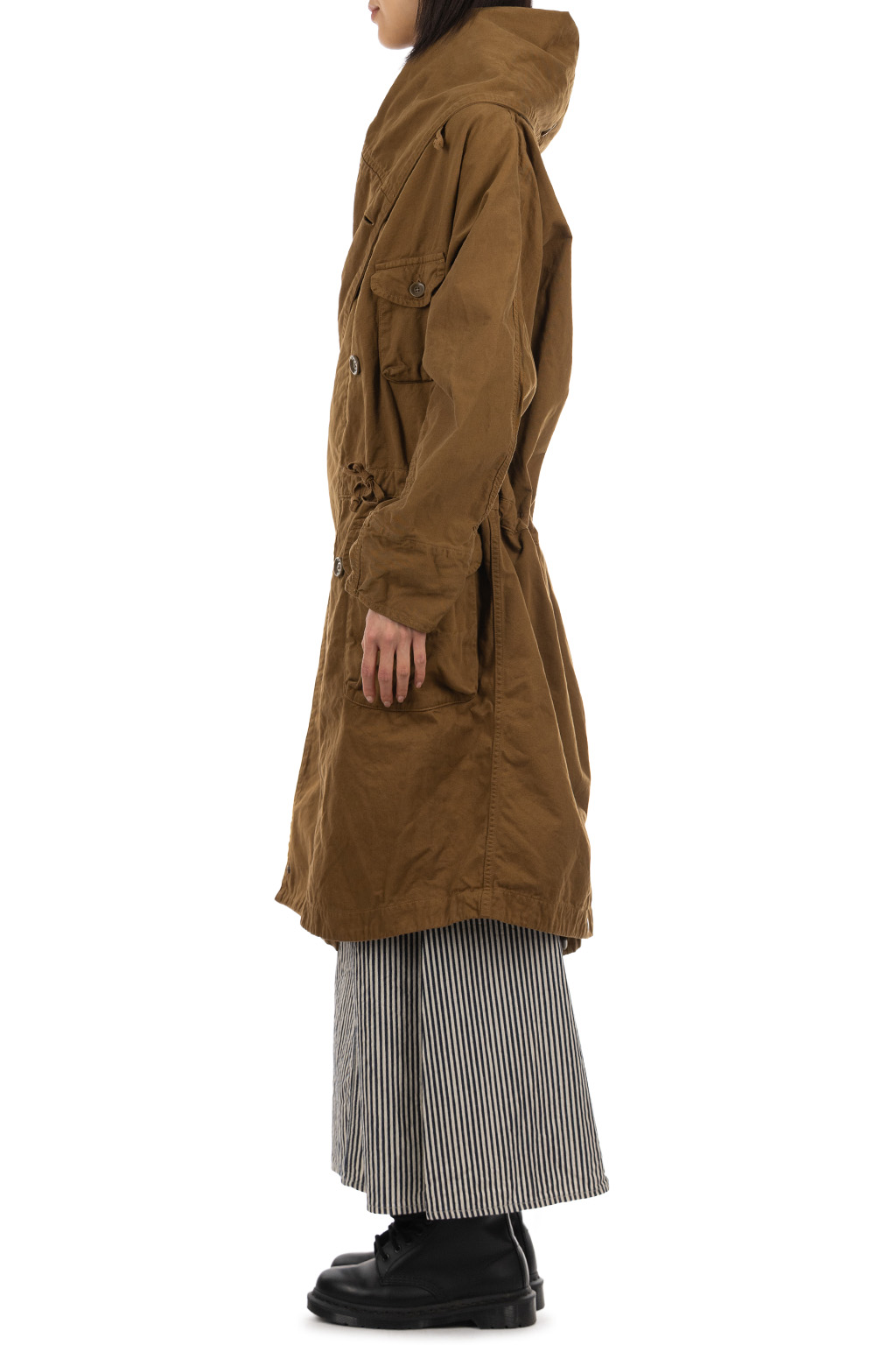 Kapital - Katsuragi Cotton Tall RING Coat - Gold