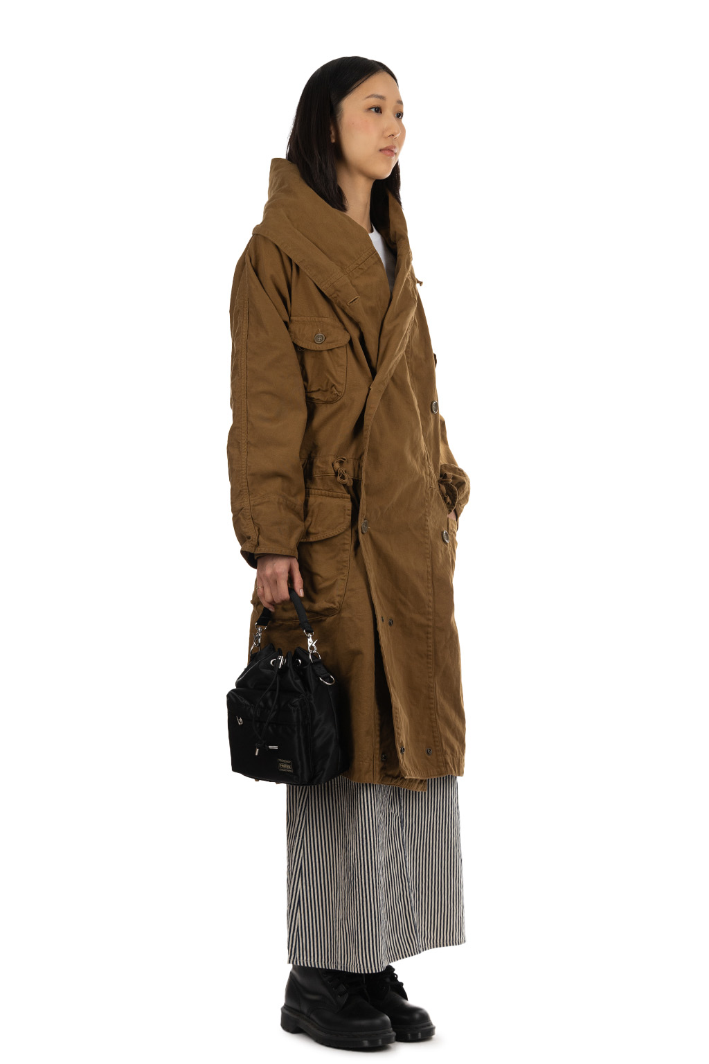 Kapital - Katsuragi Cotton Tall RING Coat - Gold