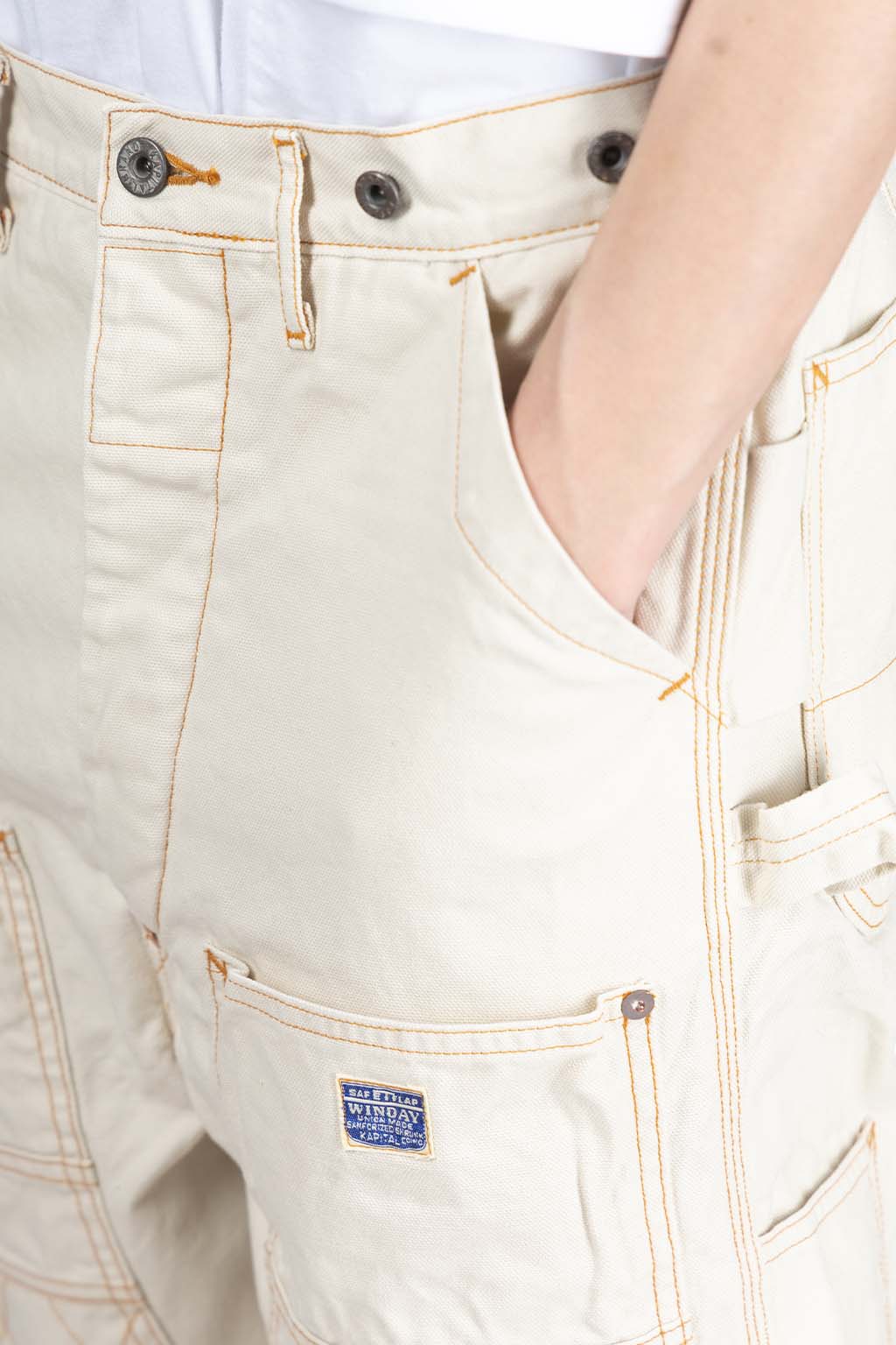 Kapital - Light Canvas LUMBER Pants - Natural