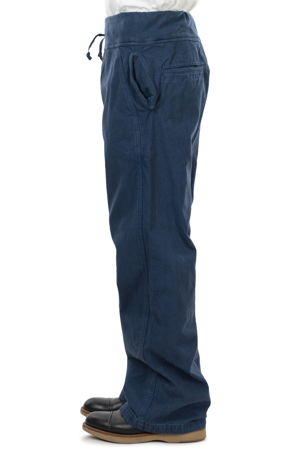 Kapital - Light Canvas NOUVELLE Pants - Navy