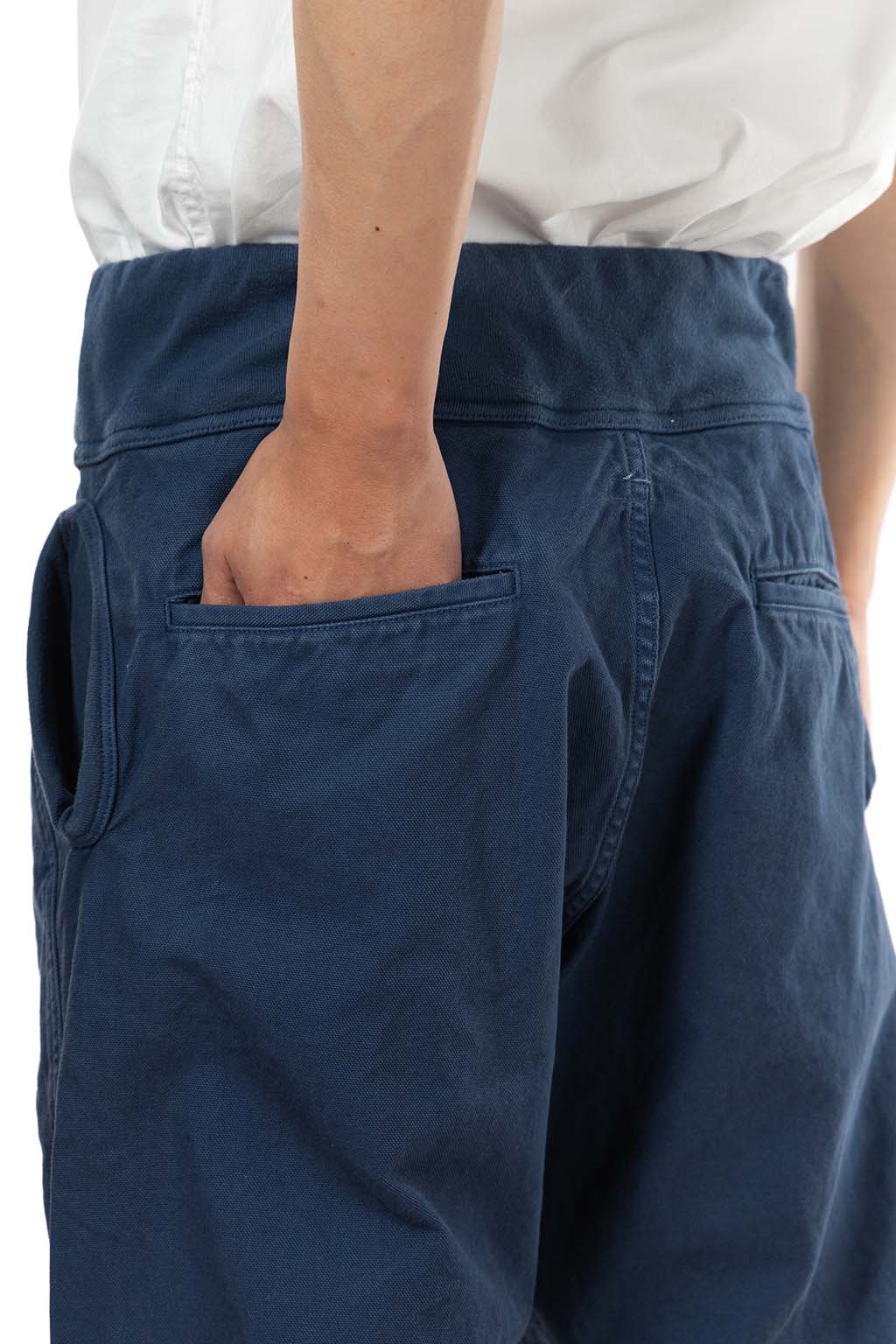 Kapital - Light Canvas NOUVELLE Pants - Navy