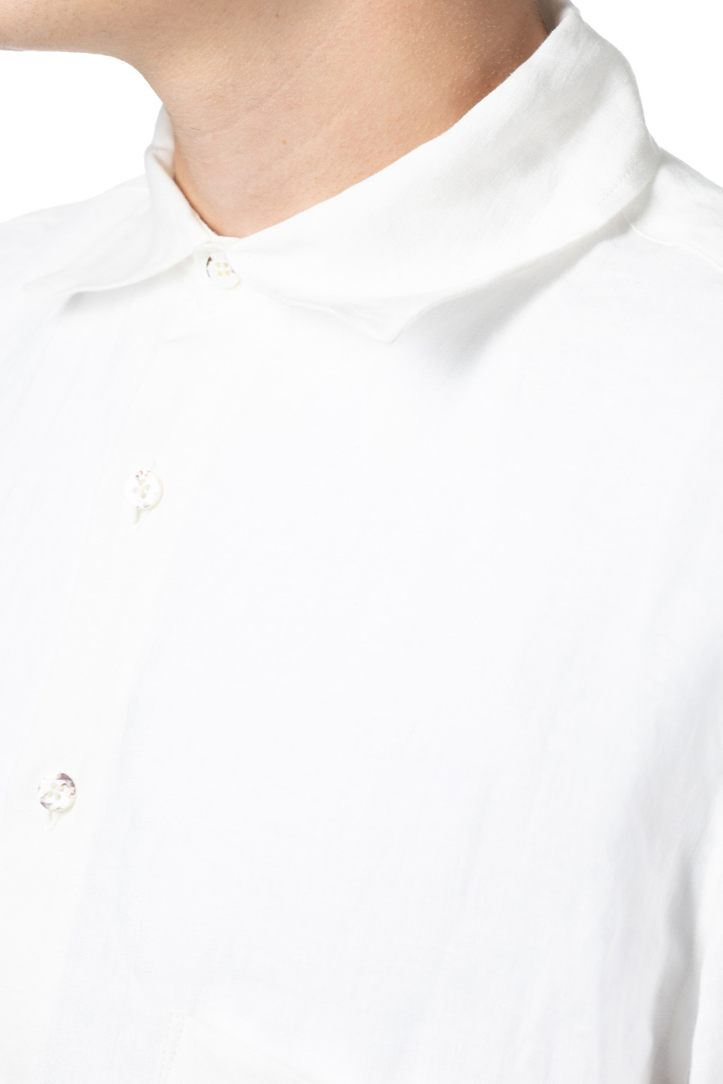 Kapital Linen Drawn Work Hippie Sleeve Shirt