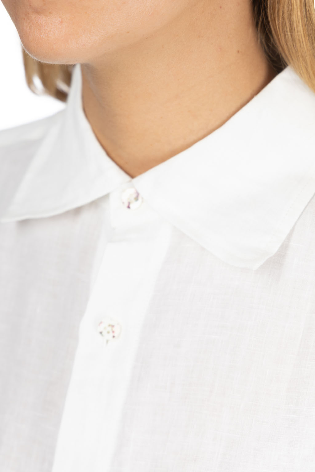 Kapital Linen Drawn Work Hippie Sleeve Shirt