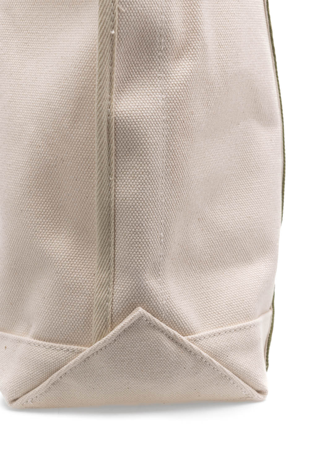 Kapital - No.4 Canvas KO.TSU.KO.TSU. Tote Bag   S - Ecru x Khaki	