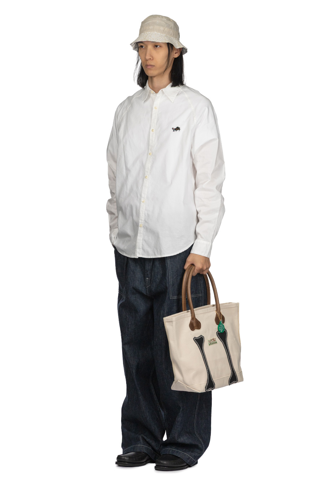 Kapital - OX PIANO Motion Shirt - White