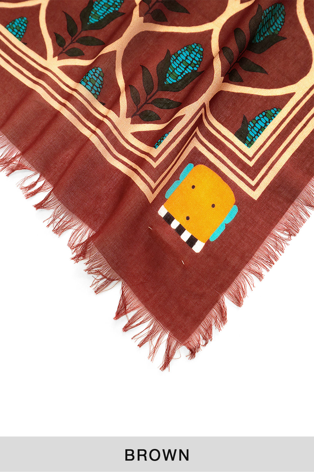 Kapital Rayon DISCO Arabesque Stole - 4 Colors
