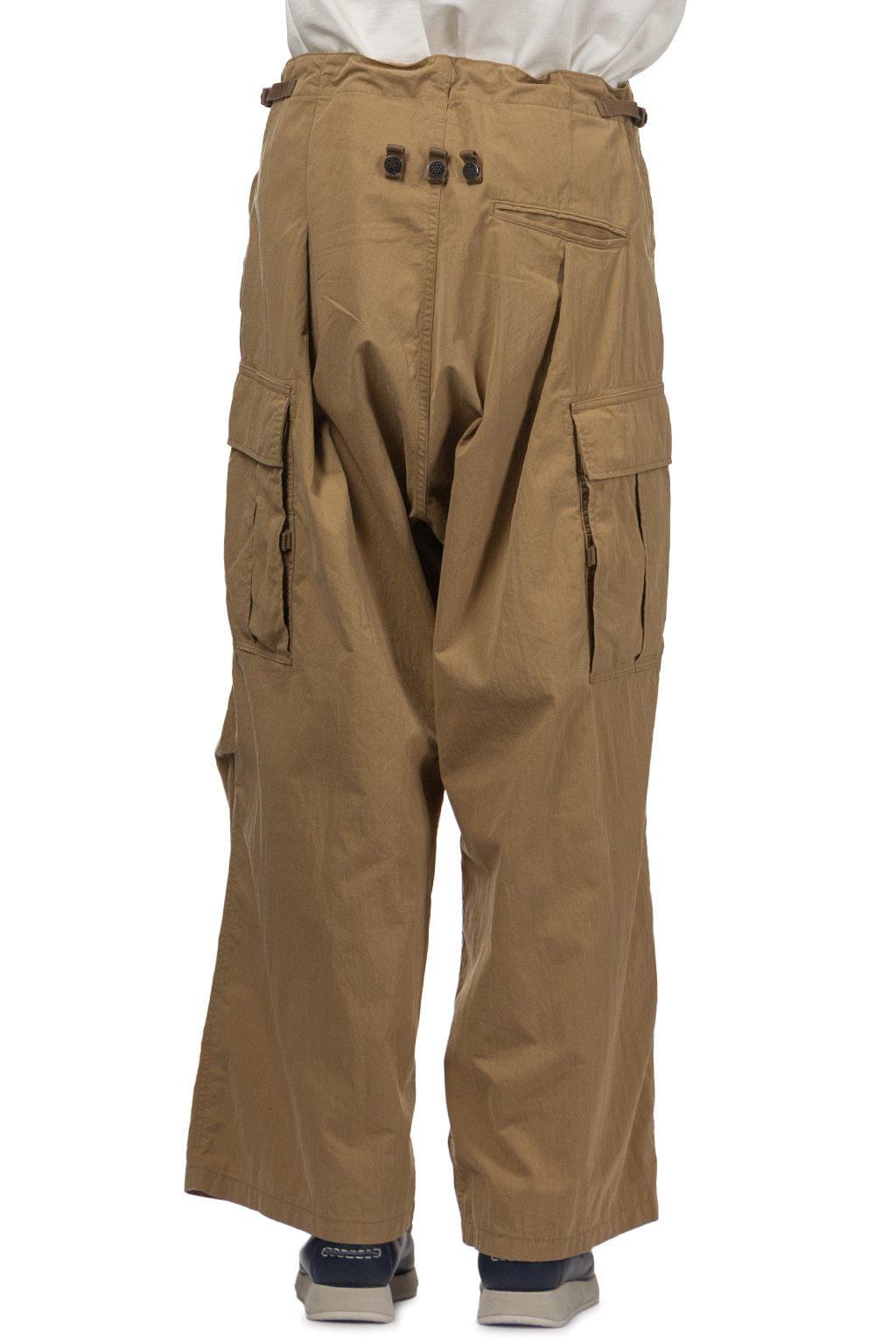 Kapital - Rip Stop JUMBO Cargo Pants - Beige