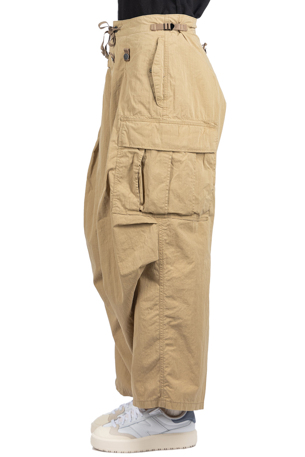 Kapital - Rip Stop JUMBO Cargo Pants - Beige