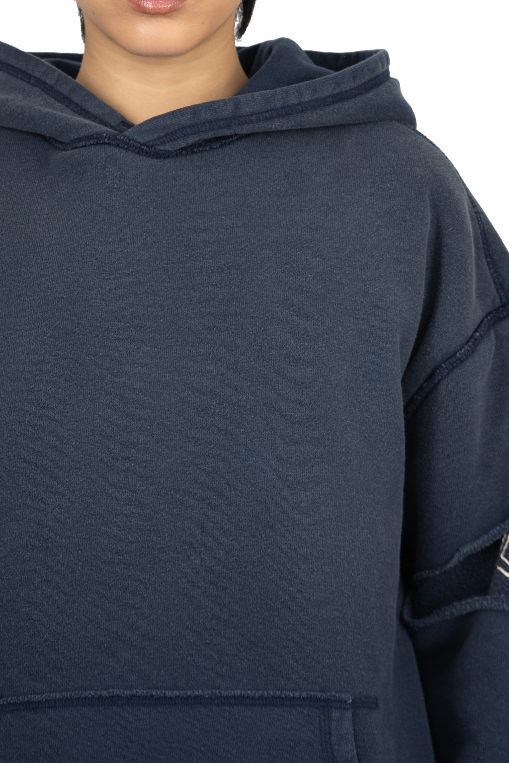 Kapital - SWT Knit Reversible Elbow Ripped SWT (PECKISH RAINBOWY)