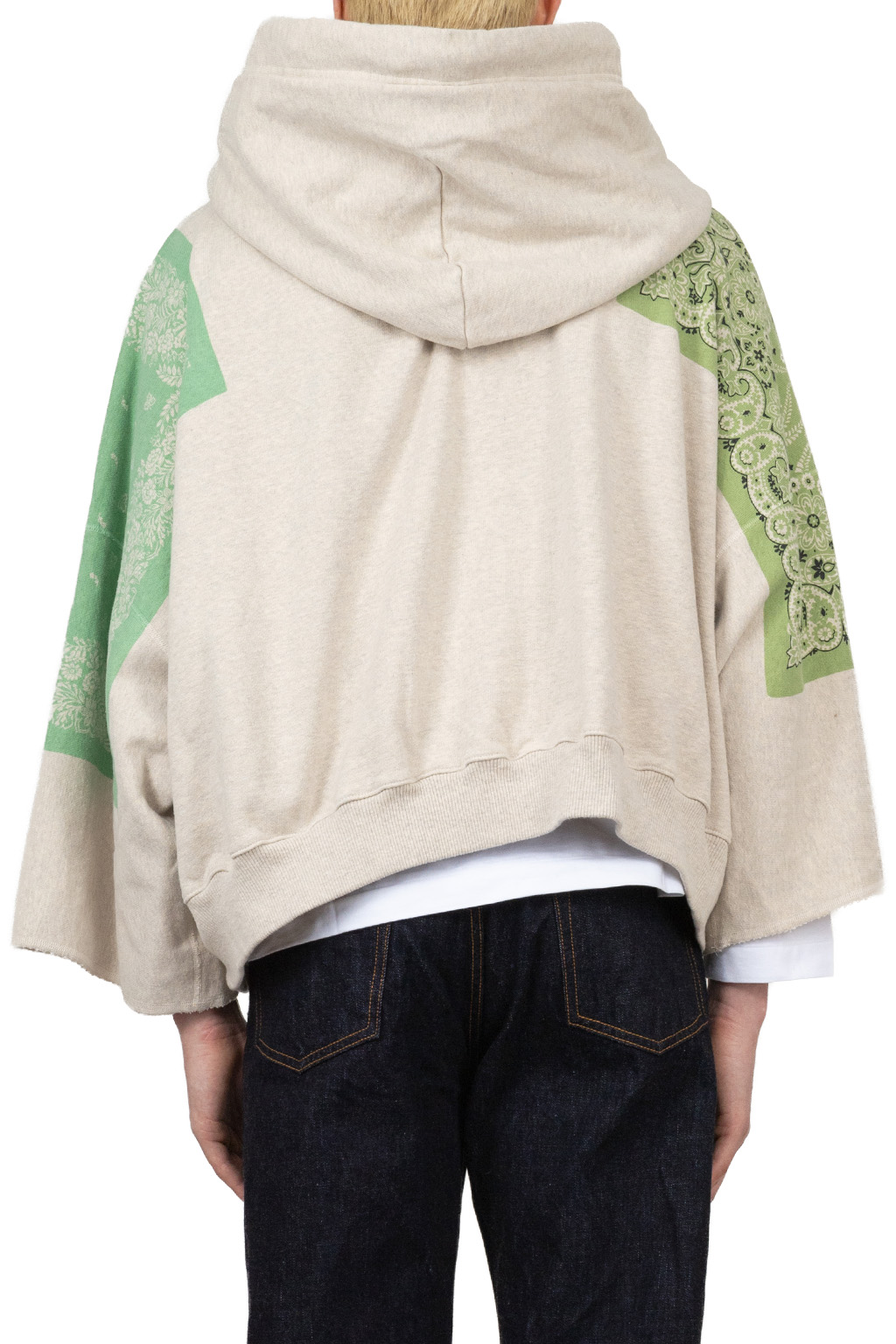 Kapital - TOP SWT Knit Bandana DEVIL HOODIE - Green
