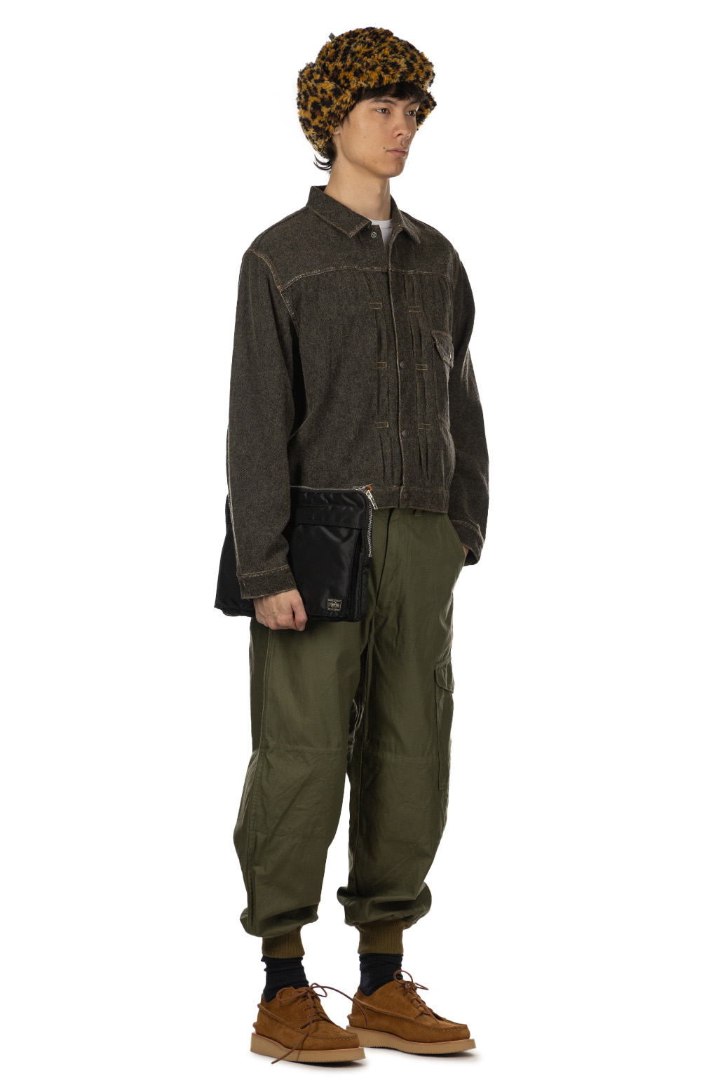 Kapital - Twill Aging Wool 1st Jacket - Faded Charcoal